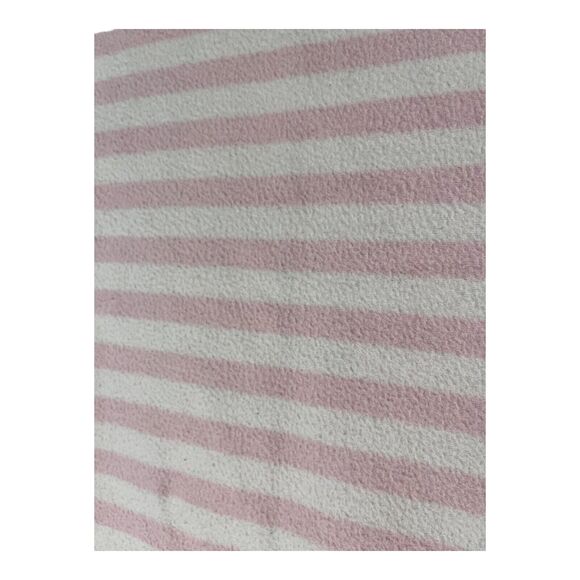 Circo Pink “Baby Girl” Flower Striped Fleece Blanket Target - Picture 6 of 6